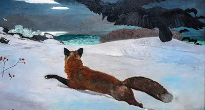 The Fox Hunt Winslow Homer
